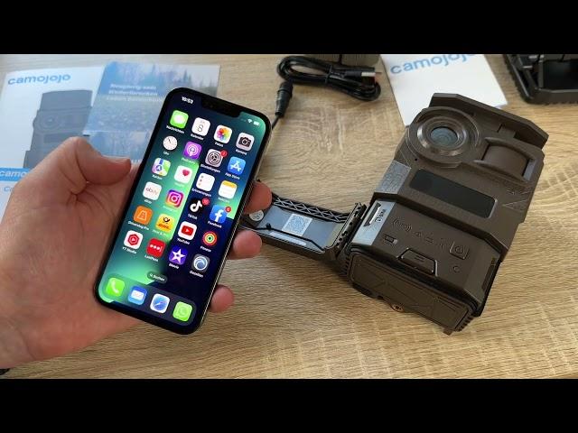 Camojojo Trace 4G LTE Cellular Trail Camera Live Stream 1080P Video & Photos Unboxing & instructions