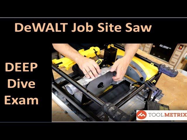 DeWalt 10" Job Site Table Saw Deep Dive Review