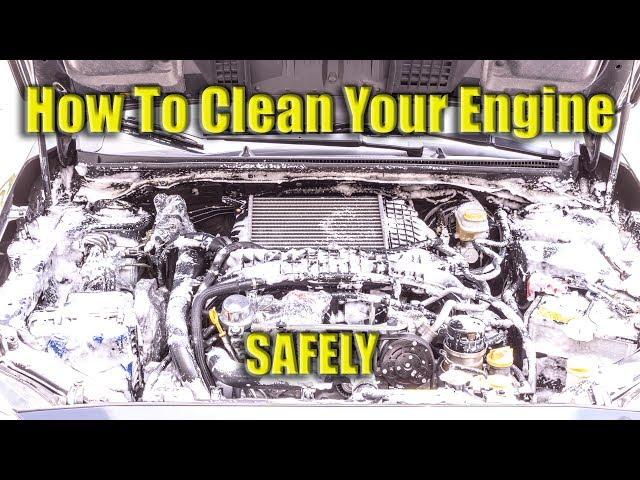 How to Clean Your Engine Safely