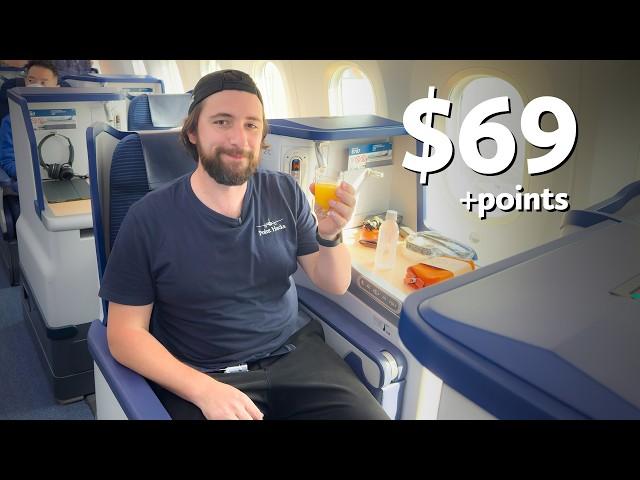 10 hours in ANA Business Class with Velocity Points | Boeing 787 Tokyo to Sydney