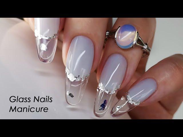 Glass Nail / Manicure / Nail Design ideas / Идеи Дизайна ногтей / Маникюр