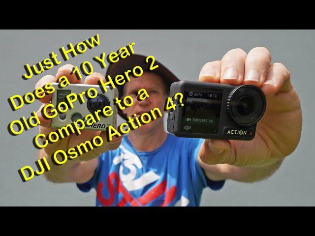 GoPro Hero 2 (left for dead) Vs Osmo Action 4 - The Results Were Surprising