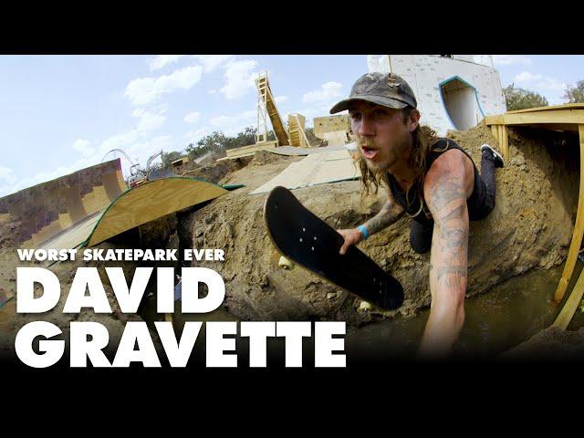 David Gravette Skates a SWAMP? Worst Skatepark Ever!