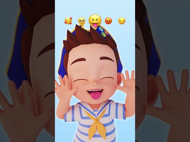 Learn Emotions with Brody! ️ #bebefinn  #shorts #kidssong