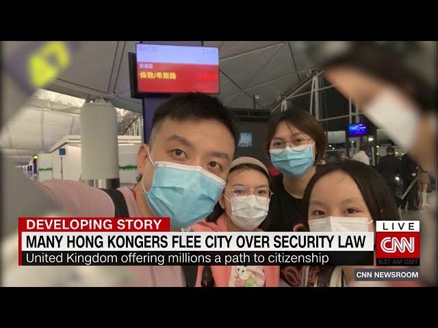 Thousands join Hong Kong's national security exodus to Britain