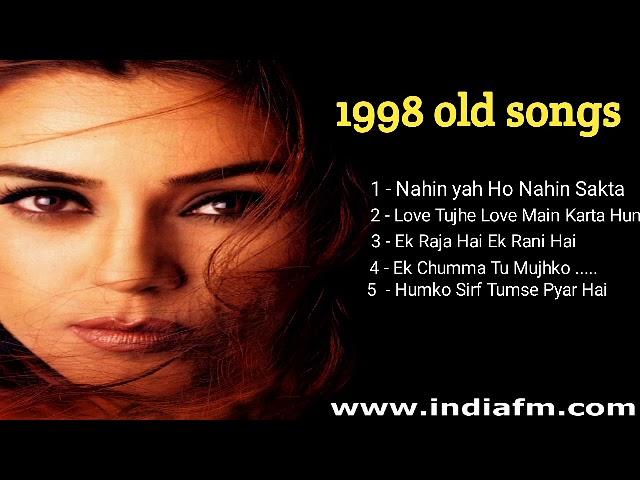 1998 Old Songs | Top Hindi Song | new Hindi songs |