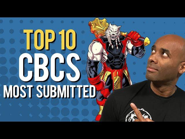 CBCS Most Submitted Comics for Grading (May 2025)