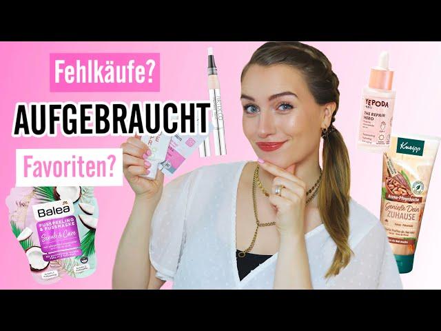 FEHLKÄUFE UND FAVORITEN Juni 2021 | Produkte aufgebraucht | Artdeco, Yepoda, Balea uvm. | Lubella