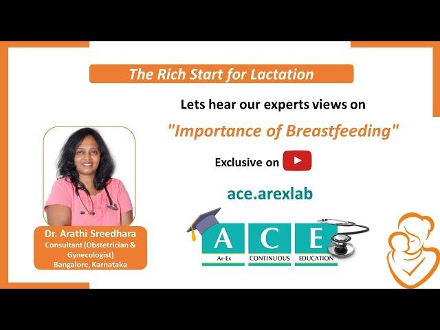 Dr. Arathi Sreedhara #ImportanceOfBreastFeeding #FeelTheRichBond #Lactation #Bangalore