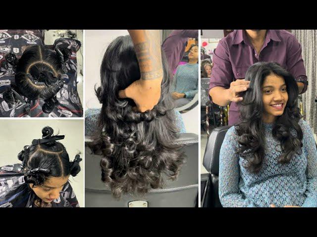 How to Round layer haircut / Step with layer haircut / full layer haircut step by step for beginners