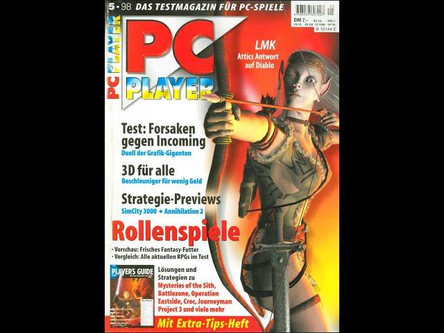 Blätterabend - Aufzeichnung - PC Player 5/98 - Teil 1