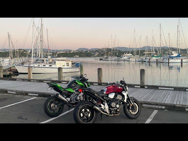 Casual Motorcycle Ride ( Wellington, New Zealand )