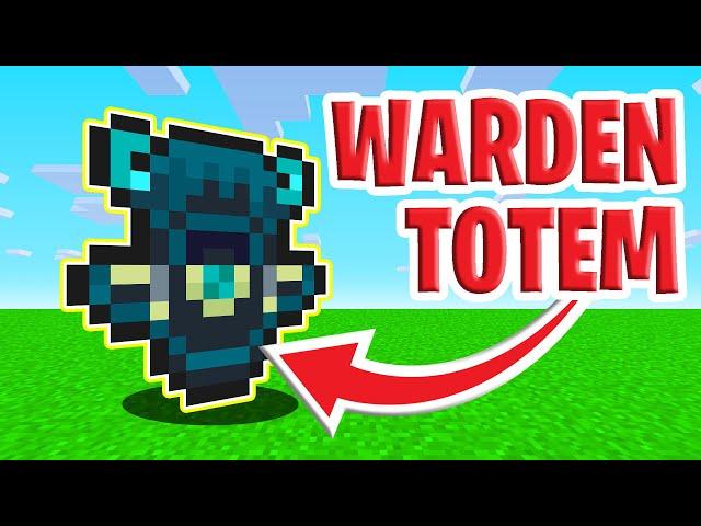 What is the WARDEN TOTEM in Minecraft?