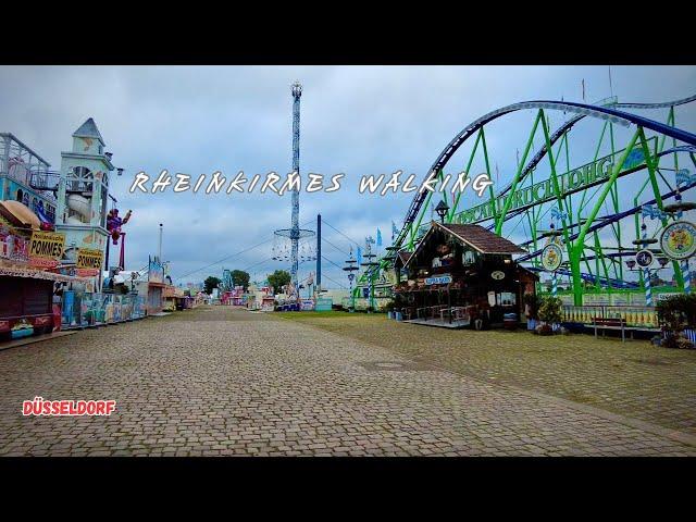 Größte Kirmes am Rhein Düsseldorf Walking 2024