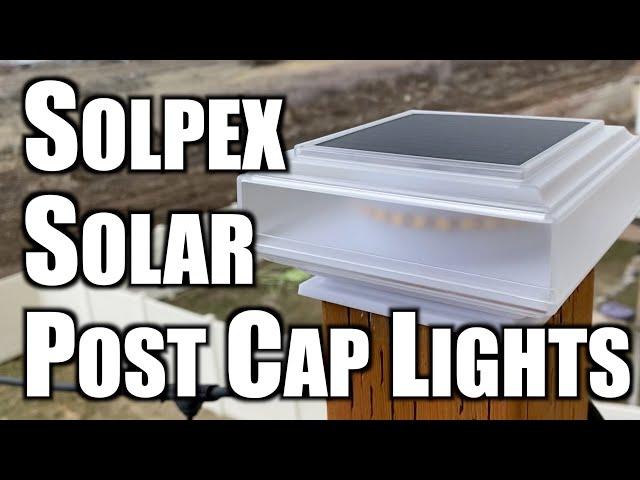 Solpex Solar Post Cap Lights Review