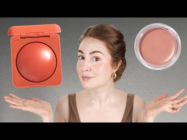 desperately searching for a good cream blush at the drugstore