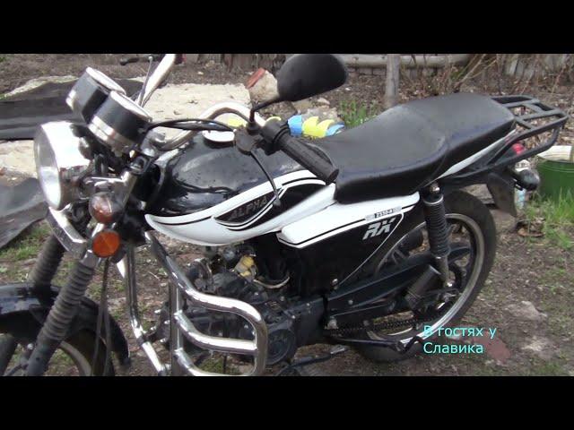 Мопед Alpha RX 110 ! Заводим После Зимы