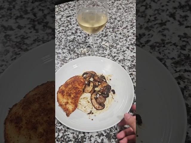 Chicken Fettuccine Alfredo W/Easy sauce recipe #parati#food#cooking#canaldecocina#viral#shorts#fyp