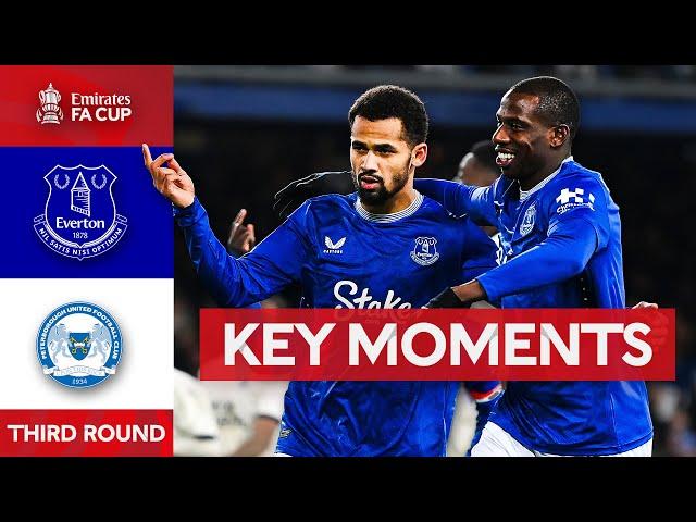 Everton v Peterborough United | Key Moments | Third Round | Emirates FA Cup 2024-25