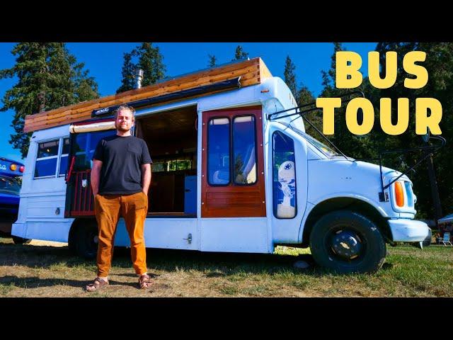 After 5 Years Building this Bus he Found His True Calling