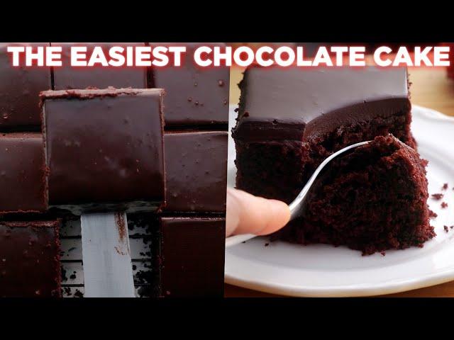 The Easiest Chocolate Cake Recipe