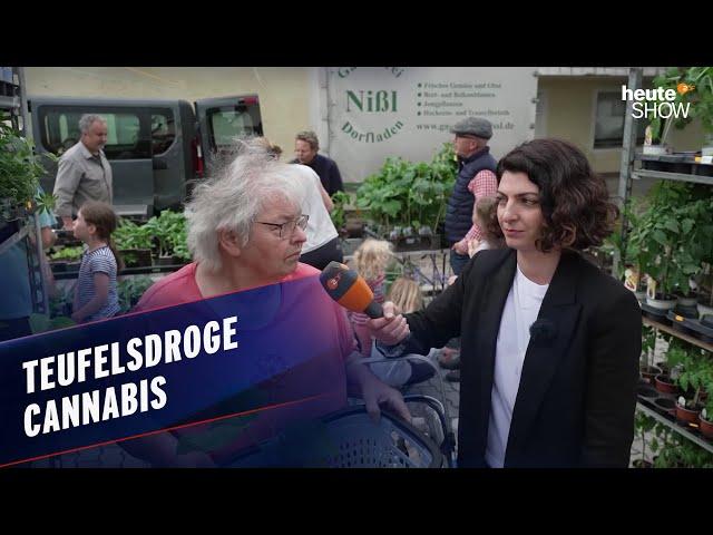 Wie Bayern den Konsum und Anbau von Cannabis erschwert (Filiz Tasdan) | heute-show vom 31.05.2024