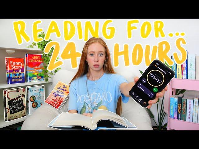 I read my *most anticipated* new releases for 24 Hours Straight!!