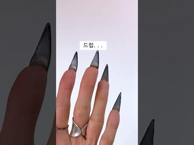 응급처치 시급#shorts  #아크릴연장 #acrylicnailtutorial #아크릴연장하는법
