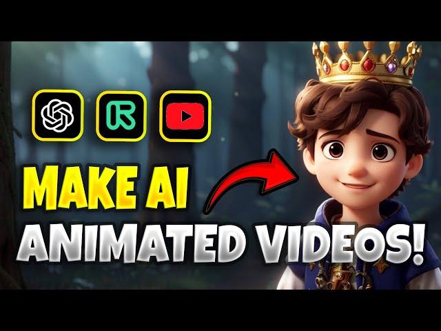 Create Animated Videos using AI for FREE! - Best Free AI Text To Animated Video Generator Tool