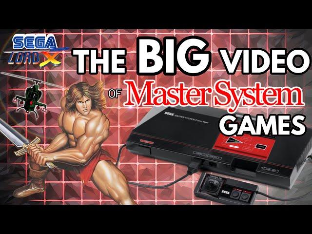 The Big Video of Sega Master System Games - Nearly 100 Titles!