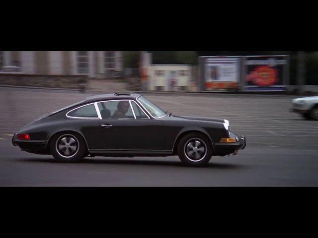 Steve McQueen driving Porsche 911S - Le Mans intro