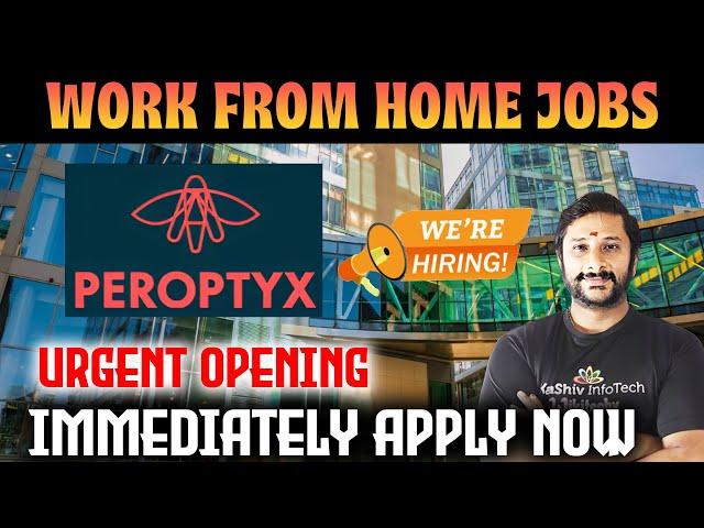 Peroptyx is Hiring | Permanent Work from Home jobs | Today Job Vacancy in Tamil #jobsearch