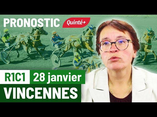 Pronostic PMU Quinté Flash à Vincennes, R1C1 du 28 janvier 2025