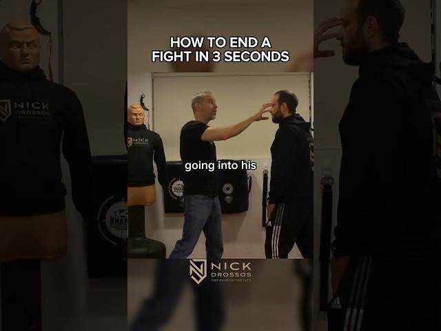 HOW TO FINISH A FIGHT IN 3 SECONDS || NICK DROSSOS