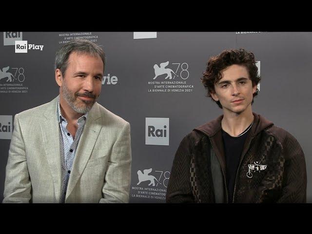 Rai Movie - Denis Villeneuve and Timothée Chalamet Interview #dunemovie #venezia78