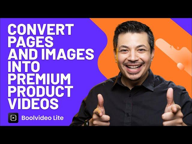 Turn Web Pages and Images Into Product Videos | Boolvideo Lite