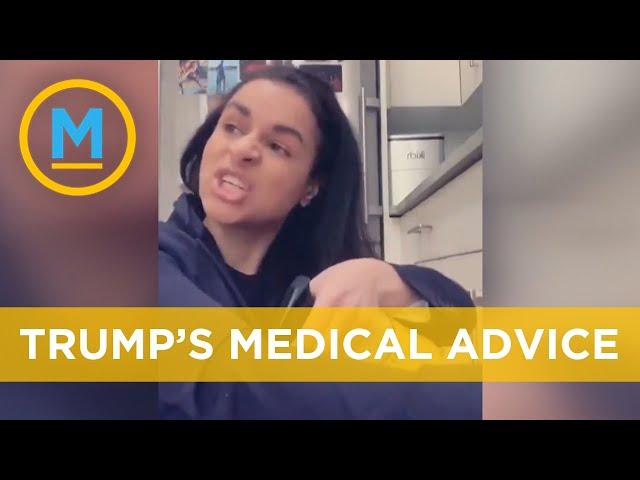 Comedian turns Trump's medical advice into a hilarious performance | Your Morning