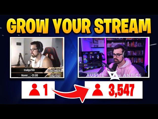 How to Grow as a Streamer | From Zero Viewers to Full-Time