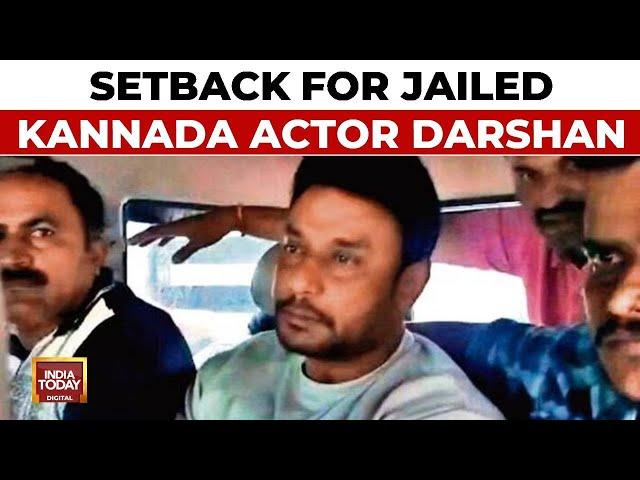 Sandalwood Murder: Jailed Kannada Actor Darshan's 'Home-Cooked' Food Plea Rejected | India Today