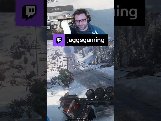 Good Save! #snowrunner #snowrunnerfails | jaggsgaming on #Twitch #gaming