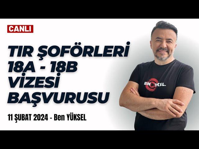 DENKLİKSİZ ALMANYA! İŞTE TIR ŞOFÖRLERİ İLE 18A VE 18 B BAŞVURU YÖNTEMİ! @benyuxel