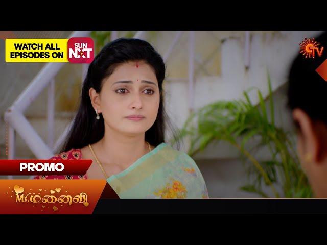 Mr.Manaivi - Promo | 28 Sep 2024 | Tamil Serial | Sun TV