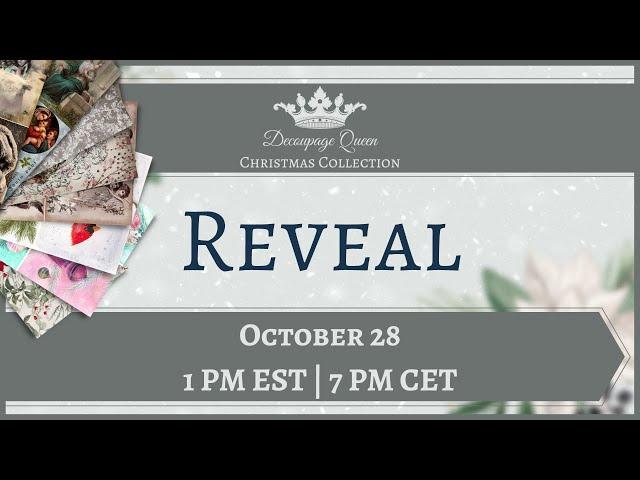 Decoupage Queen Christmas Collection Reveal!