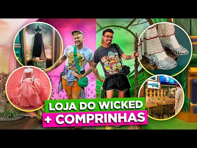 VLOG - ‘WICKED’ STORE AT UNIVERSAL + SHOPPING | Diva Depressão