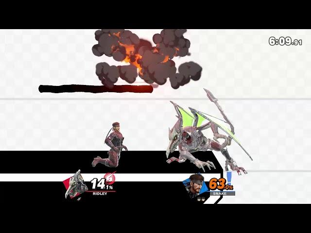 Clips: Super Smash Bros. Ultimate - DjAfroThunder (Snake) vs Omega_Link119 (Ridley)