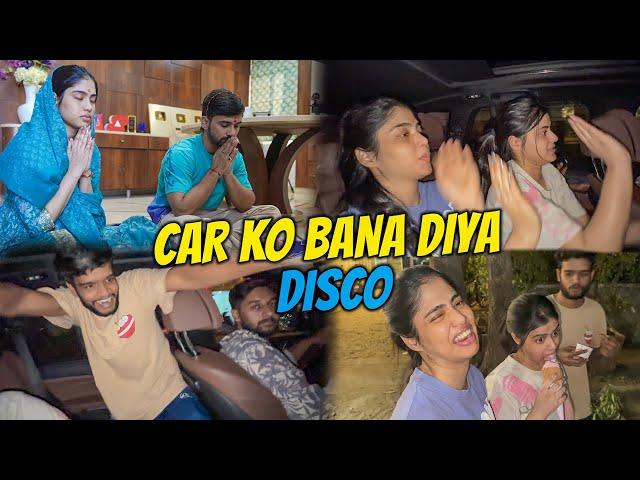 Car ko bana diya dosto ne disco