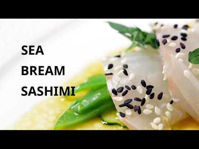 Chef David Kinch Makes Sea Bream Sashimi for Chef Eric Ripert