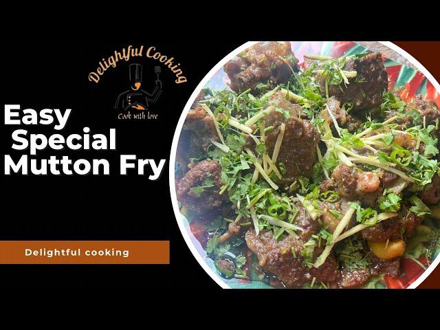 Mutton fry recipe | namkeen gosht recipe