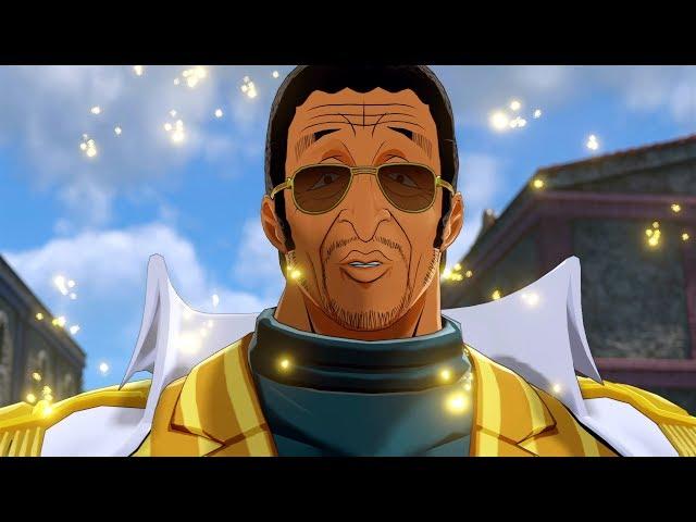 One Piece: World Seeker - Kizaru Pays Luffy a Visit! Luffy vs Kizaru Boss Battle Gameplay (HD)