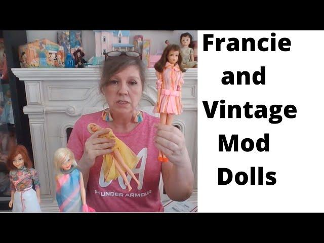 Vintage  Francie Casey Twiggy Becky The other Mod Barbie dolls